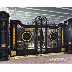 Poarta din fier forjat